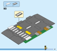 LEGO 60329 instructions page 107 – build guide