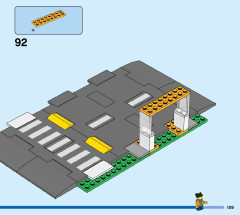 LEGO 60329 instructions page 109 – build guide