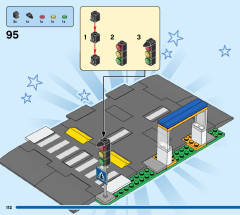 LEGO 60329 instructions page 112 – build guide