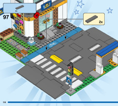 LEGO 60329 instructions page 114 – build guide