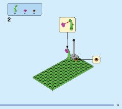 LEGO 60329 instructions page 13 – build guide