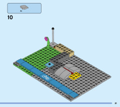 LEGO 60329 instructions page 21 – build guide