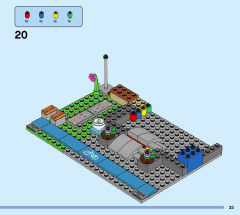 LEGO 60329 instructions page 33 – build guide
