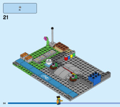 LEGO 60329 instructions page 34 – build guide