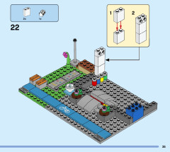 LEGO 60329 instructions page 35 – build guide