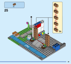 LEGO 60329 instructions page 39 – build guide