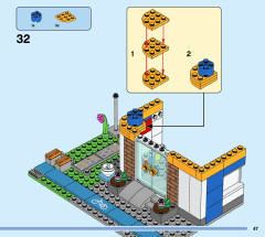 LEGO 60329 instructions page 47 – build guide