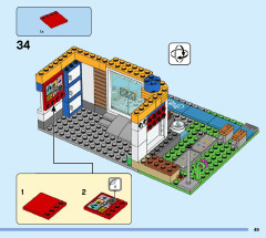 LEGO 60329 instructions page 49 – build guide