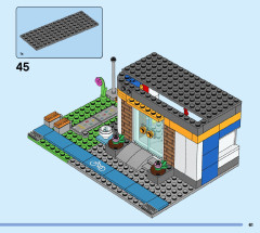 LEGO 60329 instructions page 61 – build guide
