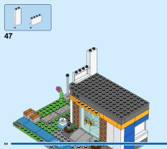 LEGO 60329 instructions page 64 – build guide
