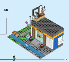 LEGO 60329 instructions page 71 – build guide