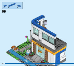 LEGO 60329 instructions page 82 – build guide