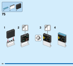 LEGO 60329 instructions page 88 – build guide