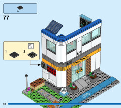 LEGO 60329 instructions page 92 – build guide