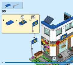 LEGO 60329 instructions page 96 – build guide