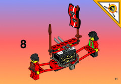 LEGO 6033 instructions page 11 – build guide