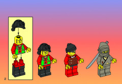 LEGO 6033 instructions page 2 – build guide