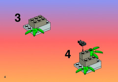 LEGO 6033 instructions page 4 – build guide