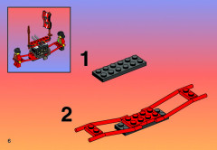 LEGO 6033 instructions page 6 – build guide