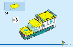 LEGO 60330 instructions page 53 – build guide