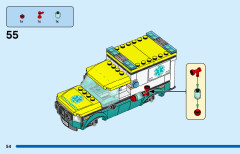 LEGO 60330 instructions page 54 – build guide