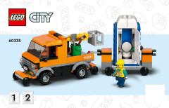 LEGO 60335 instructions page 1 – build guide