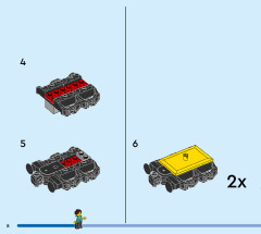 LEGO 60337 instructions page 8 – build guide