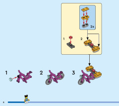 LEGO 60337 instructions page 8 – build guide