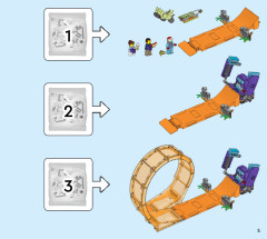 LEGO 60338 instructions page 5 – build guide