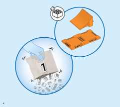 LEGO 60338 instructions page 6 – build guide