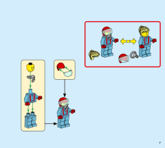 LEGO 60338 instructions page 7 – build guide