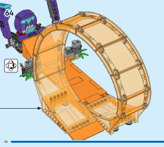 LEGO 60338 instructions page 70 – build guide