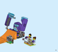 LEGO 60338 instructions page 73 – build guide