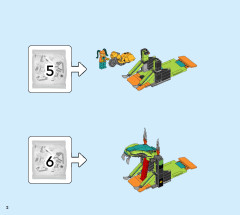 LEGO 60339 instructions page 2 – build guide