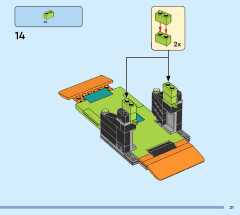 LEGO 60339 instructions page 21 – build guide