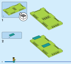 LEGO 60339 instructions page 8 – build guide