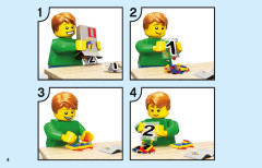 LEGO 60343 instructions page 4 – build guide