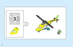 LEGO 60343 instructions page 2 – build guide