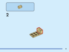 LEGO 60344 instructions page 9 – build guide