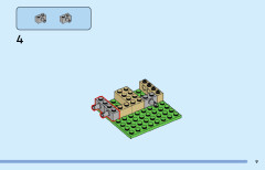 LEGO 60345 instructions page 9 – build guide