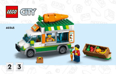 LEGO 60345 instructions page 1 – build guide