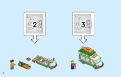 LEGO 60345 instructions page 2 – build guide