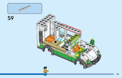 LEGO 60345 instructions page 73 – build guide
