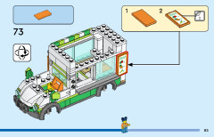 LEGO 60345 instructions page 85 – build guide