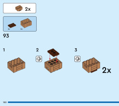 LEGO 60347 instructions page 102 – build guide