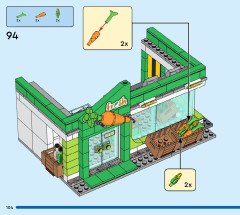 LEGO 60347 instructions page 104 – build guide