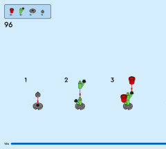 LEGO 60347 instructions page 106 – build guide