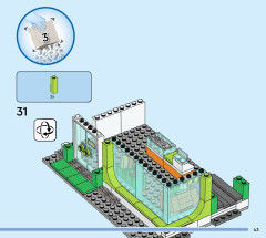 LEGO 60347 instructions page 43 – build guide