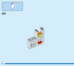 LEGO 60347 instructions page 70 – build guide