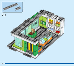 LEGO 60347 instructions page 74 – build guide